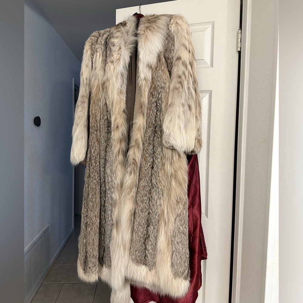 Vintage Cirka Cleveland bespoke floor length  coat